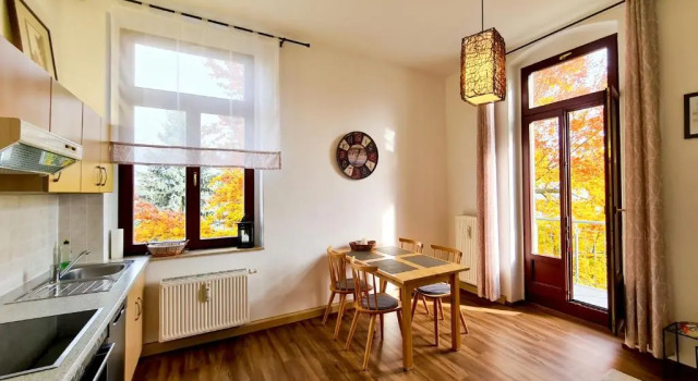 Студия Stilvolle 1-Raum-Wohnung zentral, ruhig gelegen