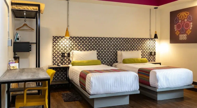 Двухместный семейный люкс Hotel VIVE MX cuauhtémoc CDMX, Trademark by Wyndham