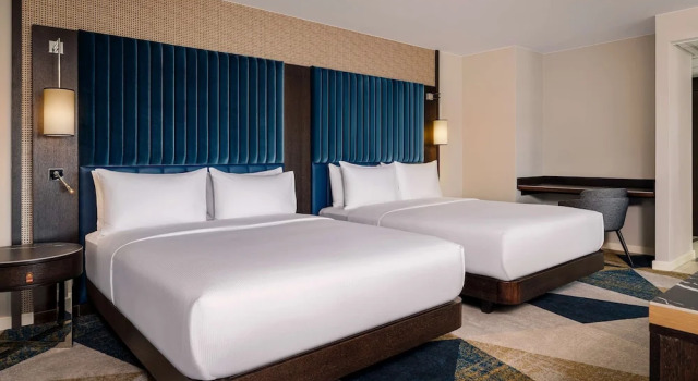 Четырёхместный люкс семейный Hilton Vienna Waterfront