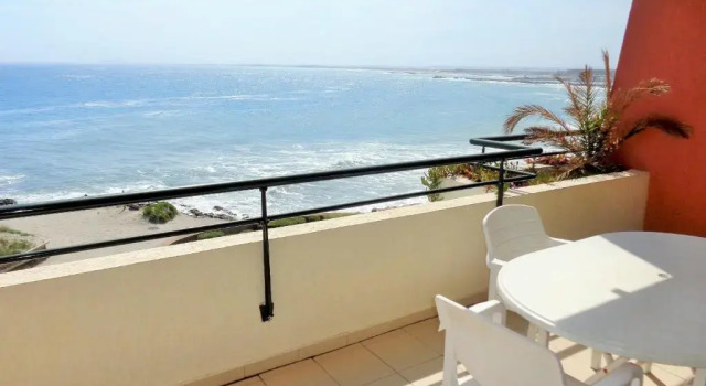 Апартаменты T2 Coin Chambre, Terrasse 1Ere Ligne Mer, Piscine