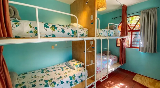 Кровать в общем номере (женский номер) Azul Cielo Hostel
