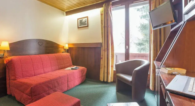 Студия Megève Résidence Pierre & Vacances Le Mont d'Arbois