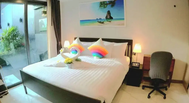 B208 - 1 Bdr Condo With Pool Access Ao Nang Beach, Забронировать Апартаменты/квартира Отели Южного Таиланда с парковкой, Парковка
