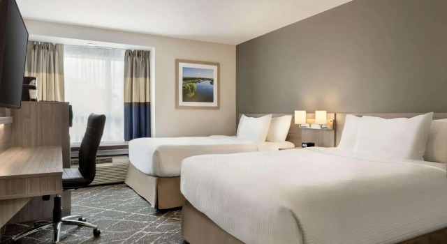 Четырёхместный номер Standard Microtel Inn & Suites by Wyndham Lloydminster