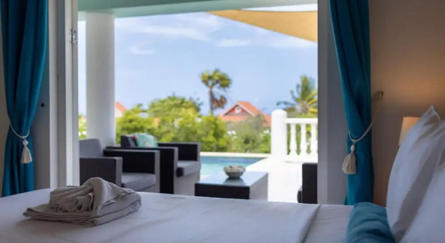 Tropical Paradise Bliss Villa at Coral Estate, Rezervovat Vila Chaty v St. Marie, Chalupa