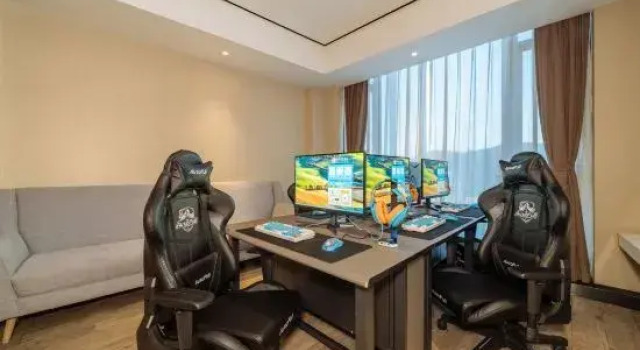 Кровать в общем номере i Electronic Sports Hotel (Xixi Incity, Zhejiang University of Technology, Hangzhou)