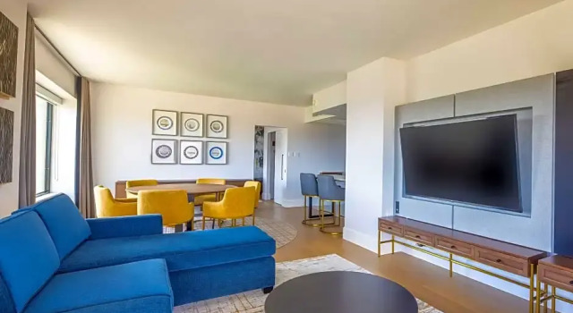 Двухместный люкс Premium с видом на реку Hilton Quebec