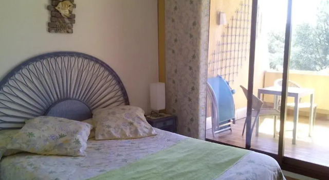 Двухместный номер Standard с видом на бассейн Hôtel Les Palmiers