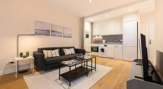 M Bso5 Apartamento Luminoso con 1 Dormitorio y e