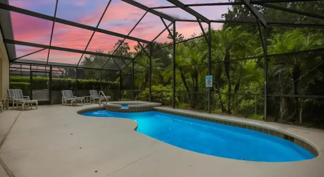 Коттедж 4 Bedroom Private Pool+Spa Home 8 Miles to Disney 4 Home