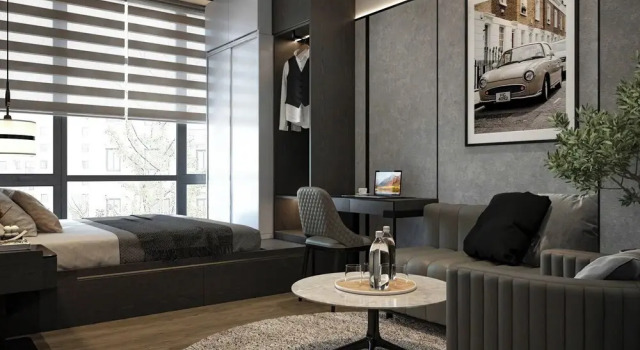Апартаменты Deluxe Unite StayCation Nhiêu Tứ