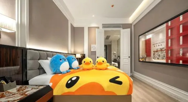 Двухместный семейный люкс Dalian Northstar Ancient City Starry Sky · Eaton Hotel