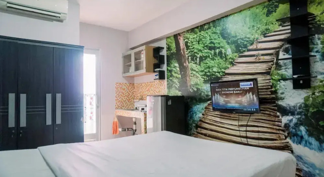 Warm And Cozy Stay Studio Green Bay Pluit Apartment, Book Apartment Jakarta Jakarta Province