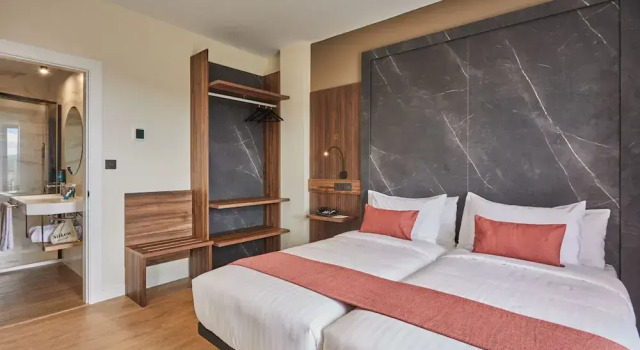 Студия Apartamentos Silken Fontibre Iberia & Spa