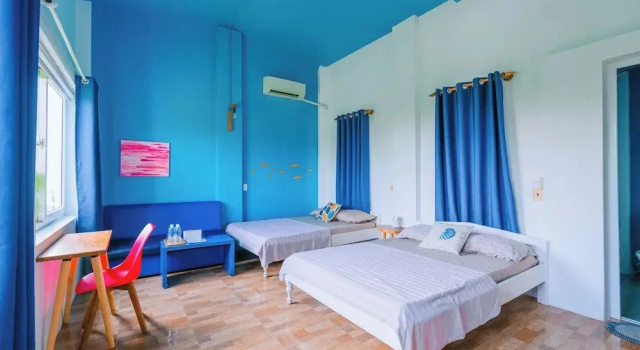 Четырёхместный номер Standard с панорамным видом Irini Homestay & Hotel Mui Ne
