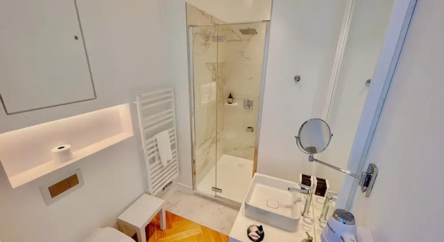 Двухместный номер Standard с видом на море Chateau Les Garennes
