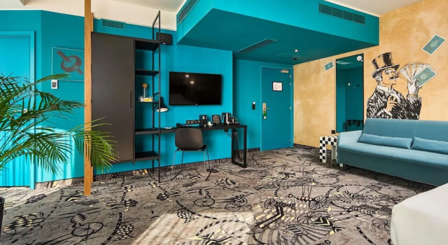 Двухместный номер Standard с балконом ibis Styles Szczecin Stare Miasto