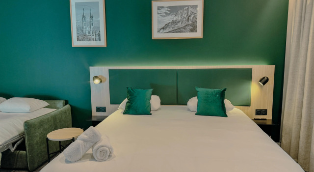 Двухместный номер Standard Best Western Voiron Centre