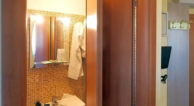 Двухместный номер Standard с балконом и с красивым видом из окна Hotel Arco Romana