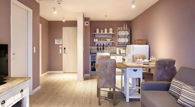 Апартаменты c 1 комнатой с видом на озеро Beach Apartments Heiligenhafen