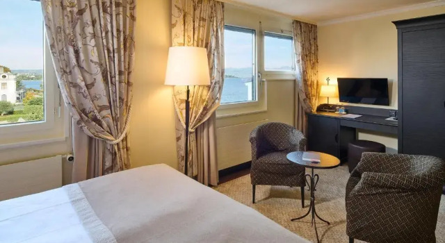 Двухместный номер Superior Romantik Hotel Mont Blanc au Lac
