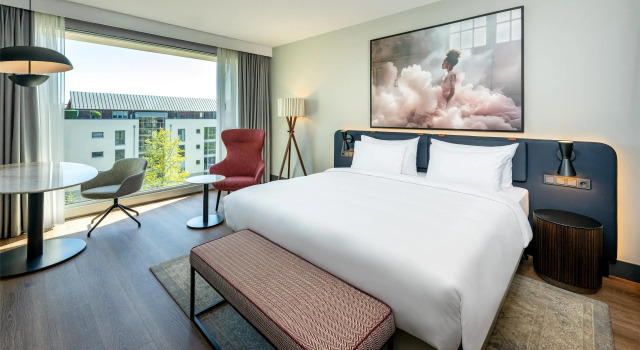 Номер Premium Radisson Blu Media Harbour Hotel, Düsseldorf