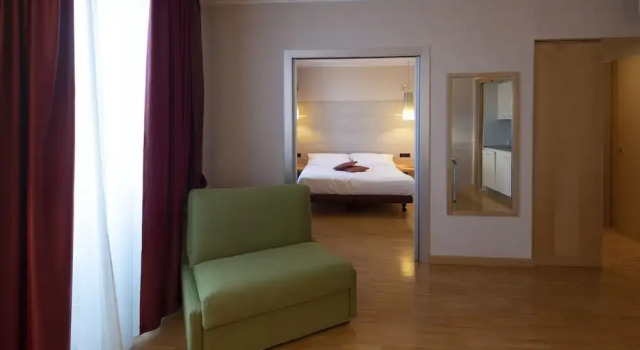 Junior-Suite 1 Schlafzimmer AlbaResidence Masera26