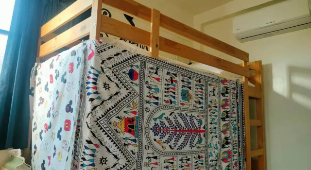 Кровать в общем номере (мужской номер) HouseNandoor