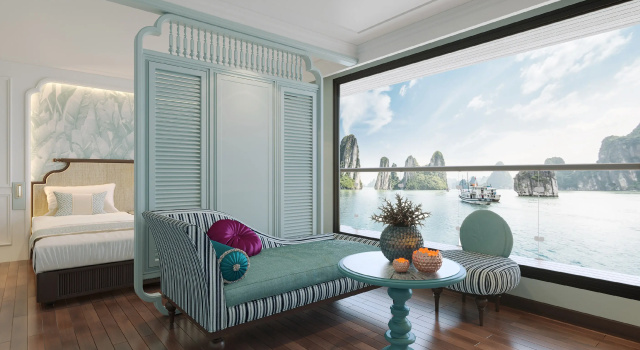 Семейный люкс Дуплекс Halong Lyra Grandeur Cruise