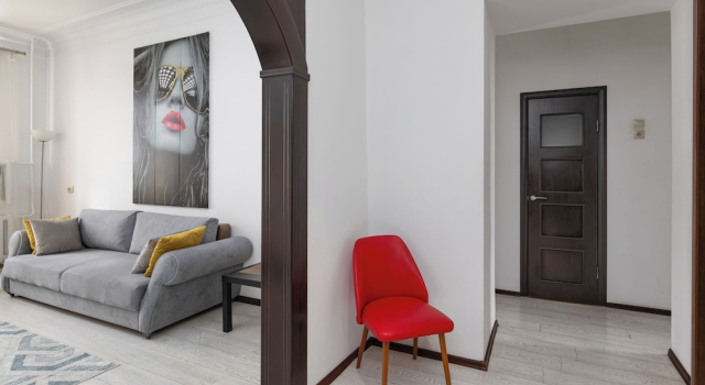 Апартаменты c 1 комнатой с балконом Minskhouse Apartments 2