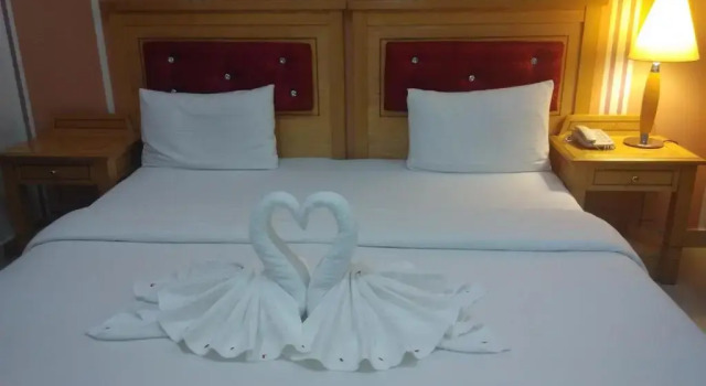 Апартаменты с красивым видом из окна Atlas Hotel Apartments