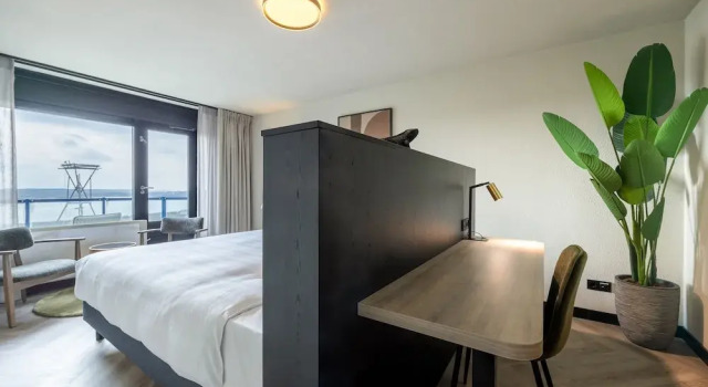 Двухместный номер Deluxe Leonardo Hotel IJmuiden Seaport Beach