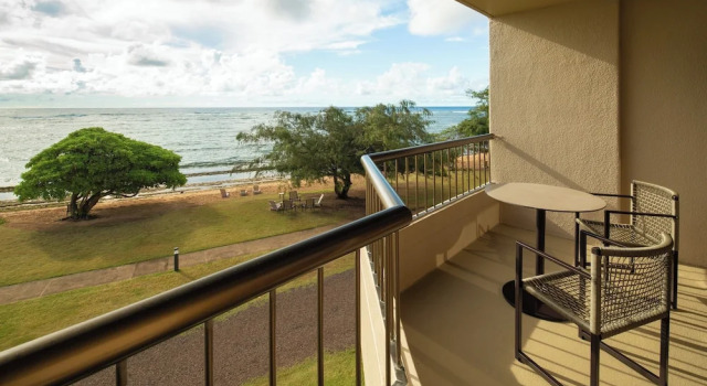 Двухместный номер Standard с видом на океан Sheraton Kauai Coconut Beach Resort
