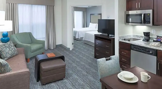 Люкс c 1 комнатой Homewood Suites by Hilton Seattle-Tacoma Airport/Tukwila