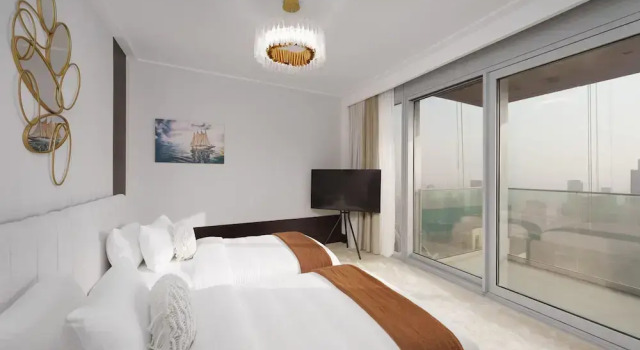 Апартаменты Deluxe Maison Privee - Ultra Chic High-Floor Apt w/ Direct Burj Khalifa & Fountains Views