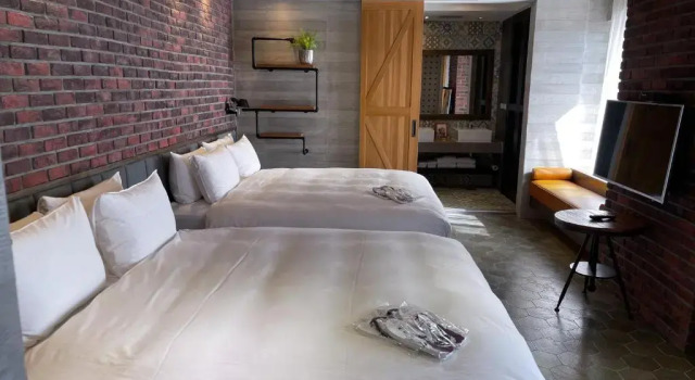Четырёхместный номер Standard с балконом и с видом на море Kenting 4 Sisters Villa