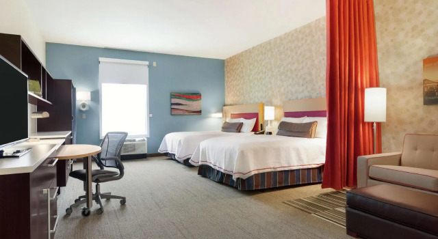 Четырёхместная студия Home2 Suites by Hilton Tuscaloosa Downtown University Boulevard