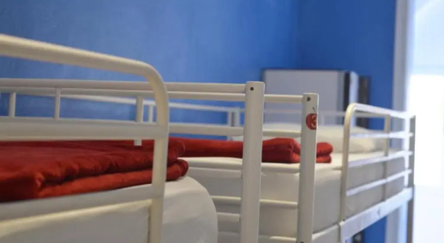 Кровать в общем номере Paraiso Hostel