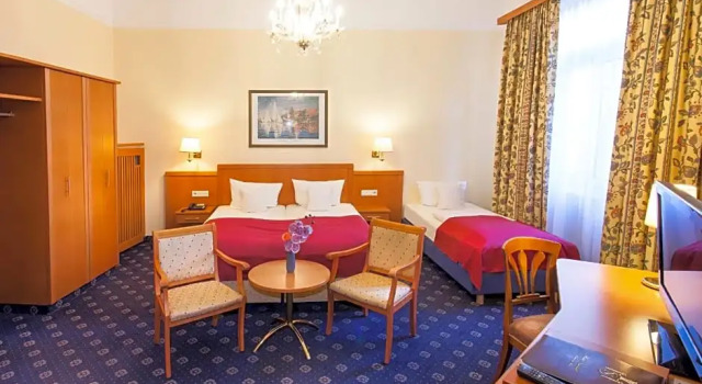 Номер Standard Centro Hotel National Frankfurt City, Trademark Collection by Wyndham
