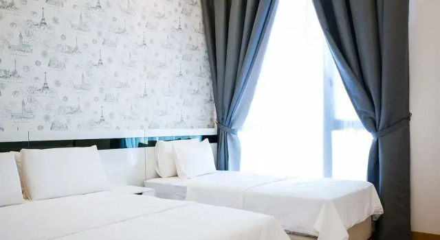 Апартаменты с 2 комнатами с балконом Luxury Seaview Family Suite by Little Cabin