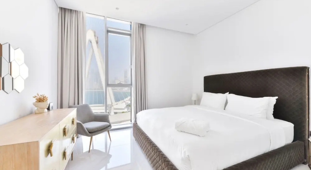 Spectacular 3BR plus 1 - DUBAI EYE view, Забронировать Апартаменты/квартира Дубай Эмират Дубай, рядом с Jumeirah Beach Residence Tram Station 2