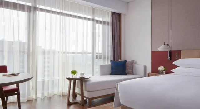Двухместный клубный номер Standard Beijing Marriott Hotel Yanqing