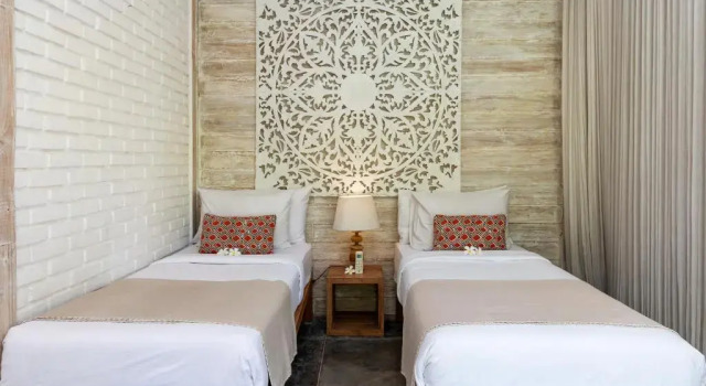 Peaceful 4 Bedrooms Private Pool Villas Rice Field View, Rezervovat Vila Chaty v Bali, Chalupa