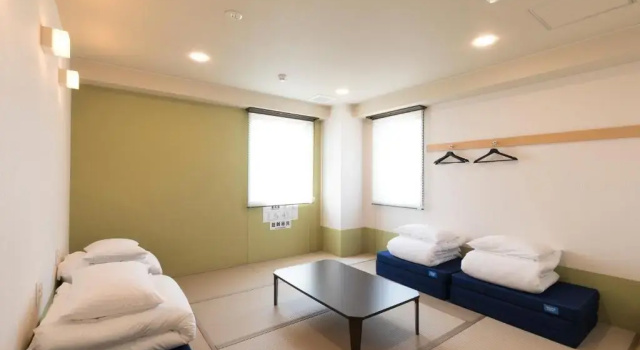 Четырёхместный номер Standard Wild Cherry Blossom-HOSTEL,TOKYO KOGANEI