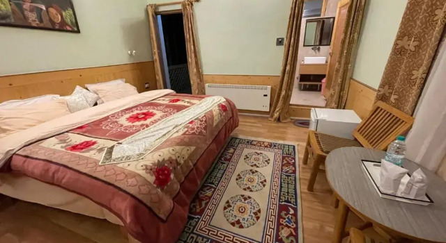 Студия с балконом и с красивым видом из окна Hotel Ladakh Greens - an Organic Retreat