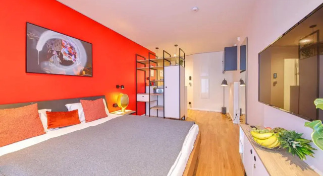 Номер Deluxe Aeronaut Serviced Apartments Neukölln-Kreuzberg powered by Pearl 1