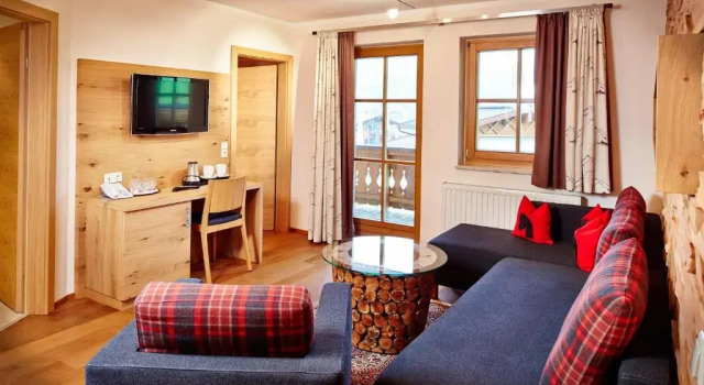 Двухместный семейный люкс Superior Bauernhof Hotel Oberschwarzach