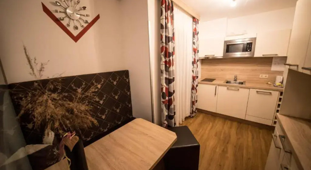 Апартаменты c 1 комнатой с балконом Hotel Garni Wolfgang