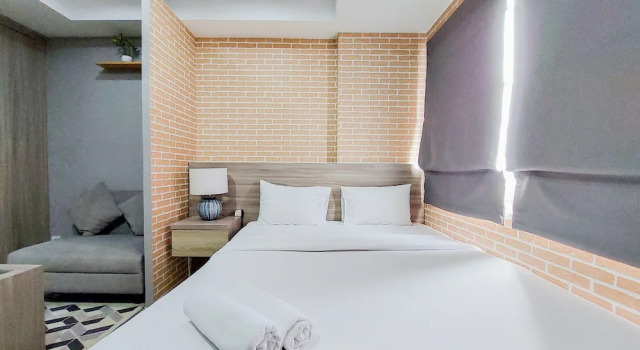 Warm And Simply Look Studio Room Apartment Urban Heights Residences, Réserver Appartement South Tangerang 