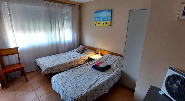 Apartamentos con patio